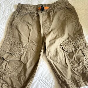 Khaki Cargo Shorts size S (7/8)